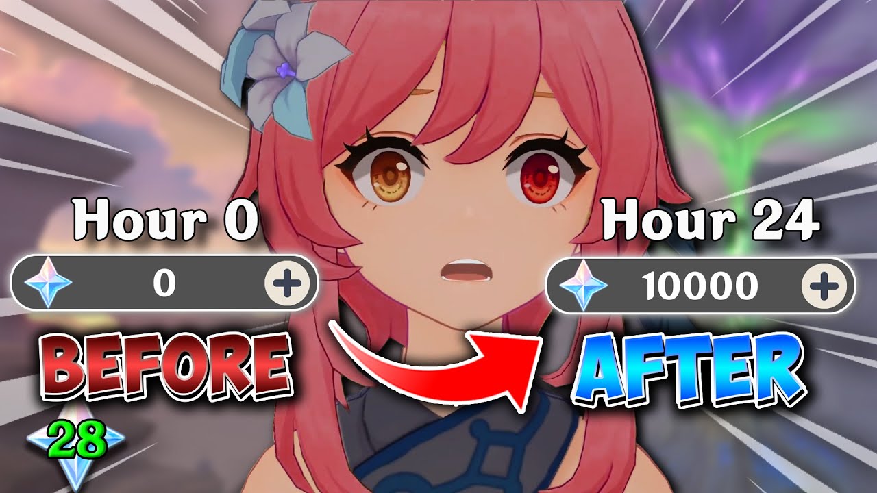 I Spent 24 Hours Farming for 10,000 Primogems...