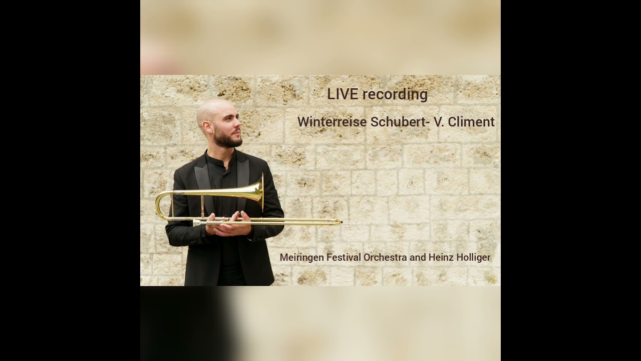 Winterreise Schubert live trombone solo - Vicente Climent.