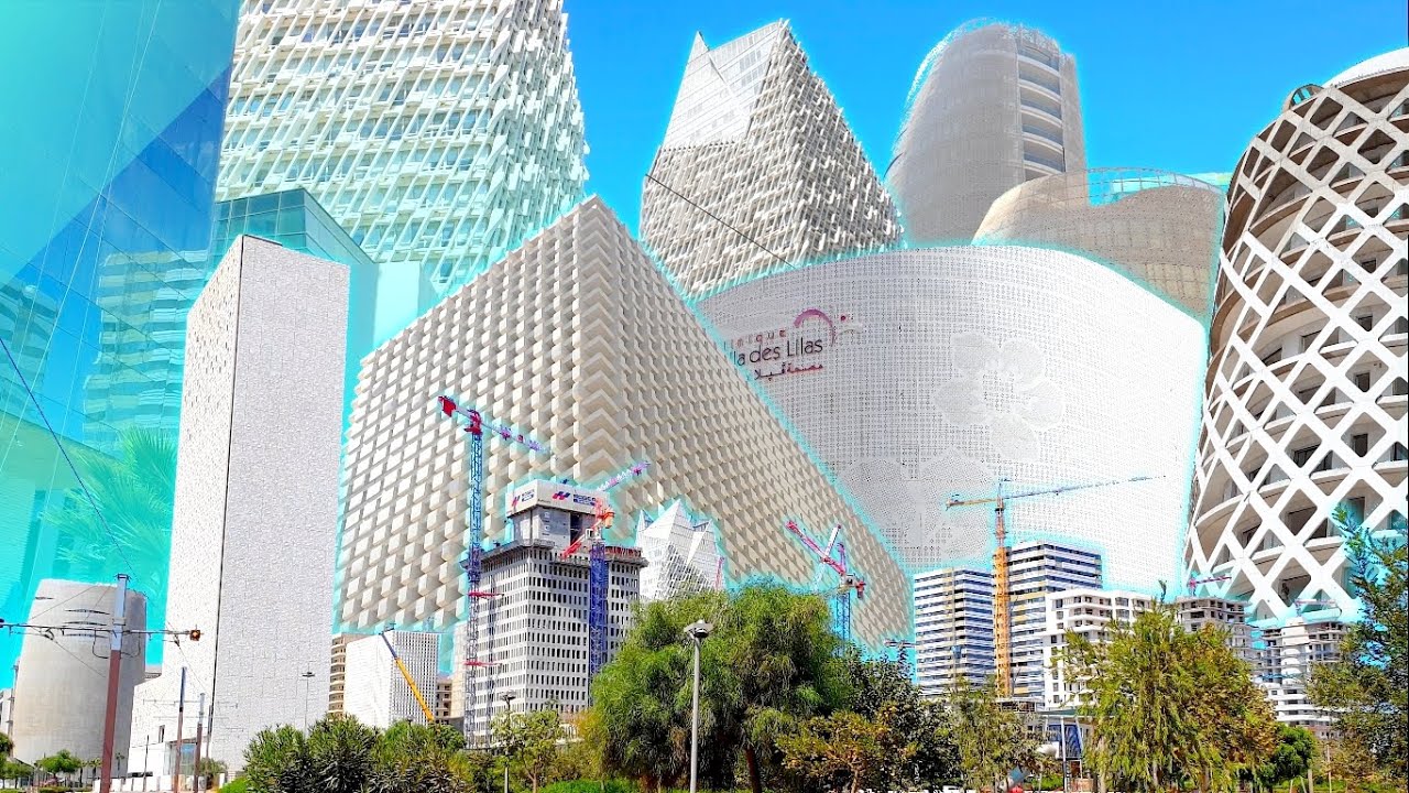 تعرف على جميع مشاريع القطب المالي بالدارالبيضاء المملكة المغربية، روعة هندسية 😍🇲🇦
