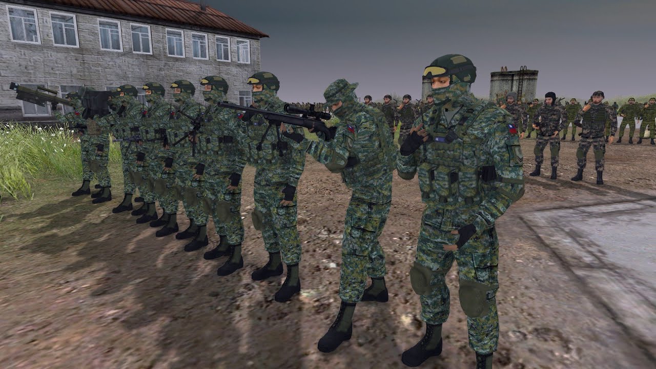 MOWAS2 Coldwar 1.7.5 Unit showcase.