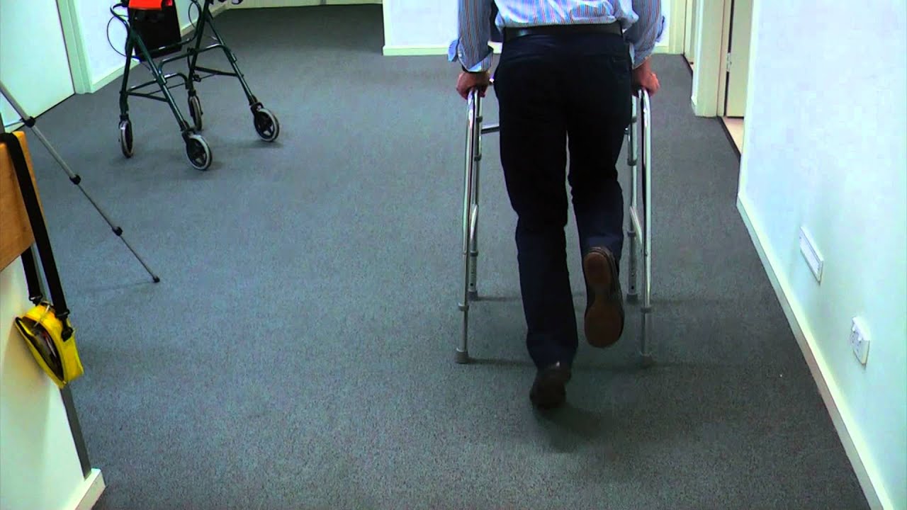 How to Hop with a Zimmer frame