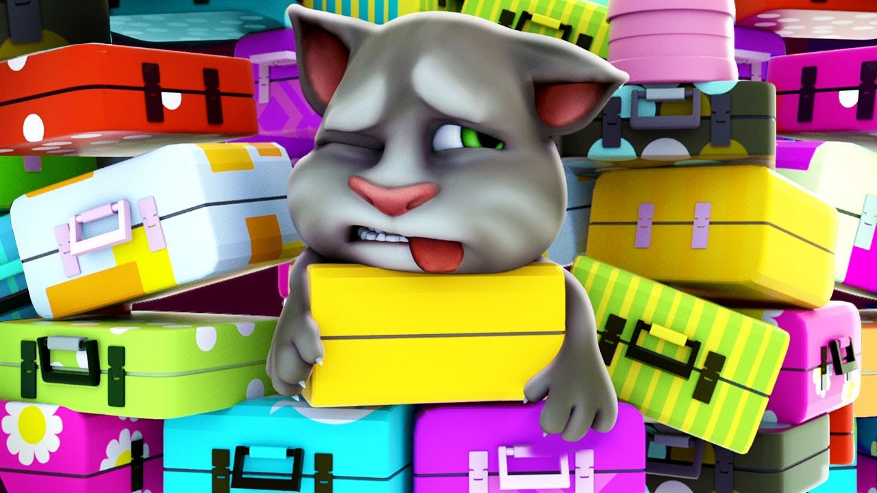Talking Tom 🐱 El arte de empacar 💫 Episodio 117 🐱 Toon Mania - Mundo Animado