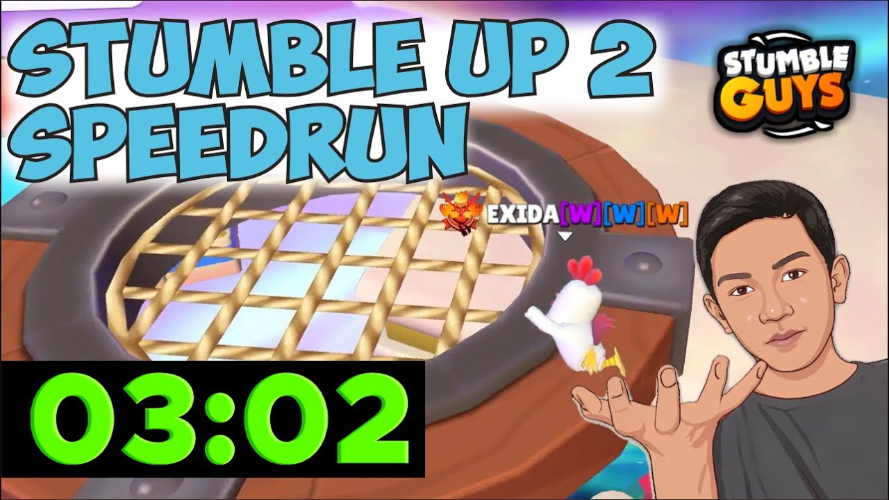 NEW BEST WORLD RECORD STUMBLE UP 2 (03:02) - STUMBLE GUYS