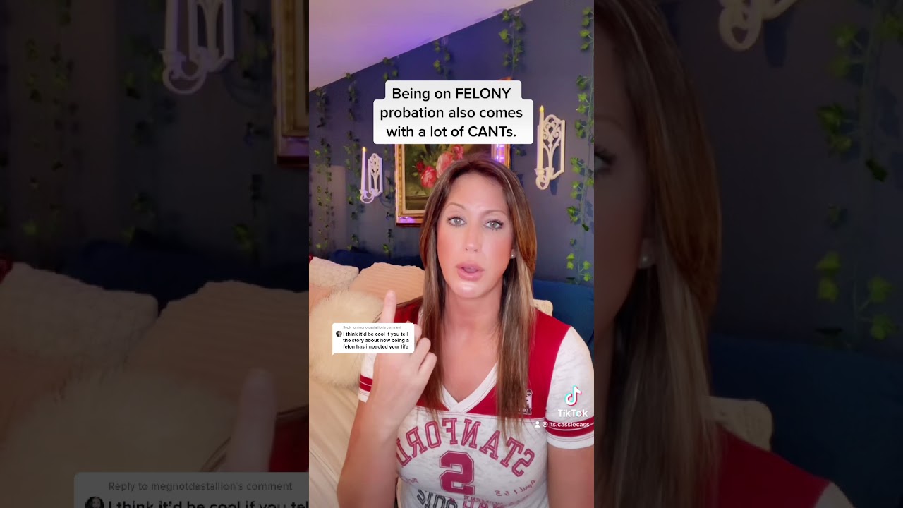 What you CANT do if you are a FELON #felony #felon