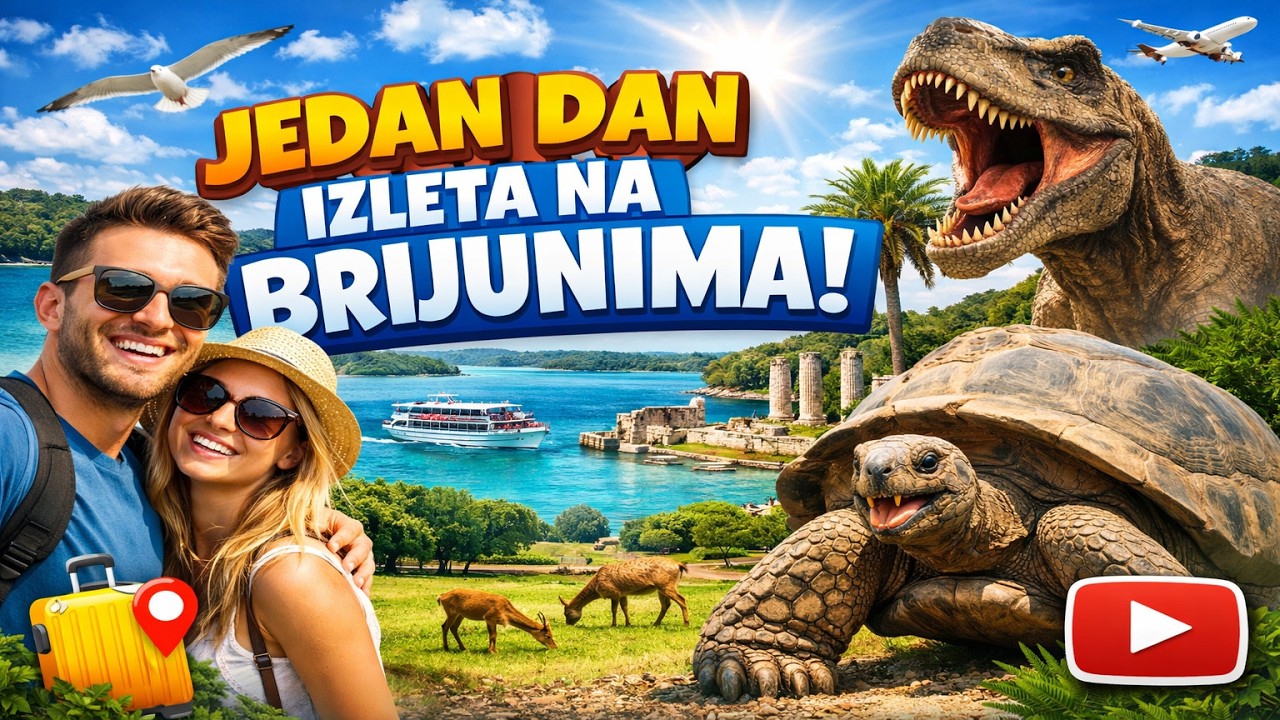 JEDAN DAN IZLETA NA BRIJUNIMA!