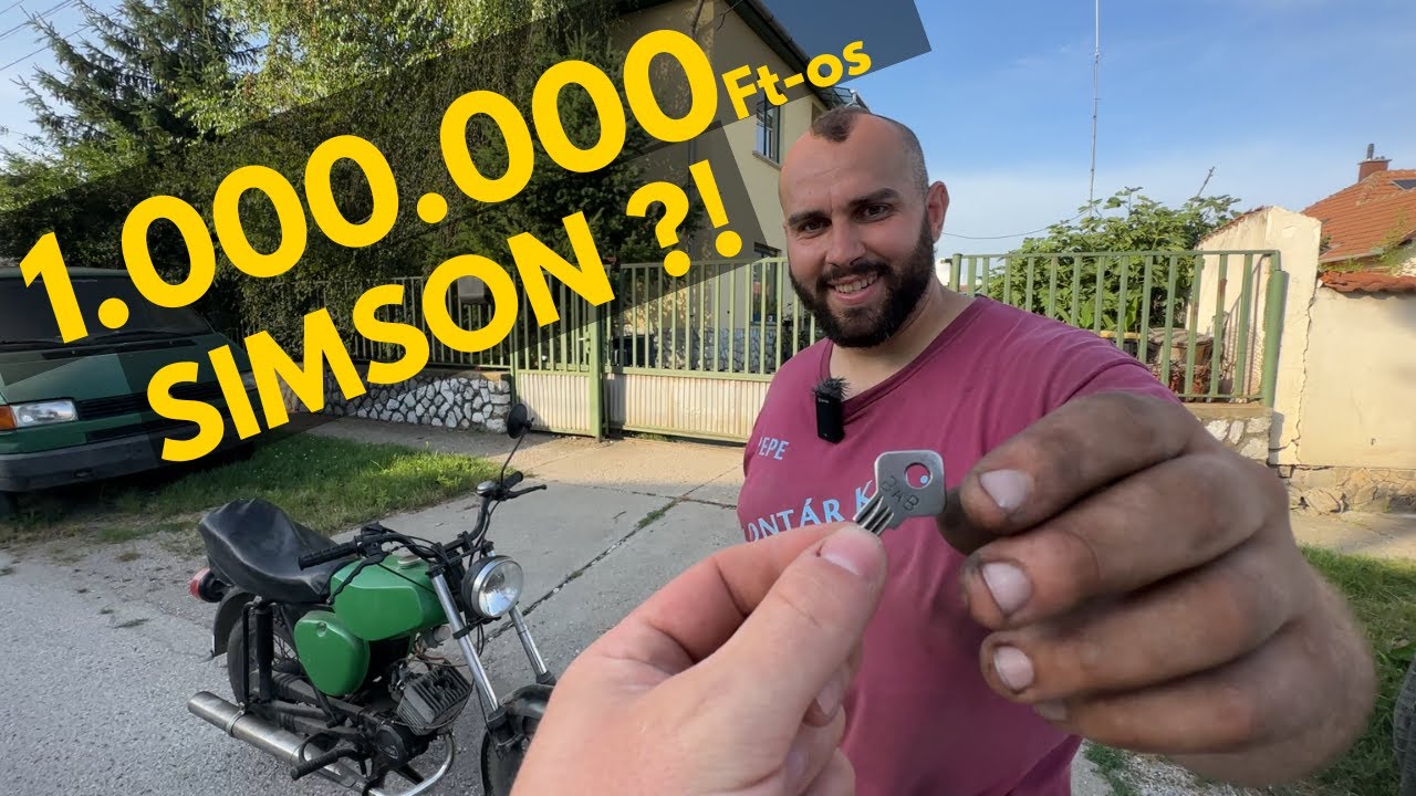 1.000.000 Forintos SIMSON-t VETTEM