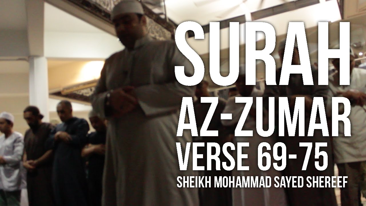 Surah Az-Zumar 69-75 (Ramdan 1437H) - Sheikh Mohammad Sayed Shereef ᴴᴰ