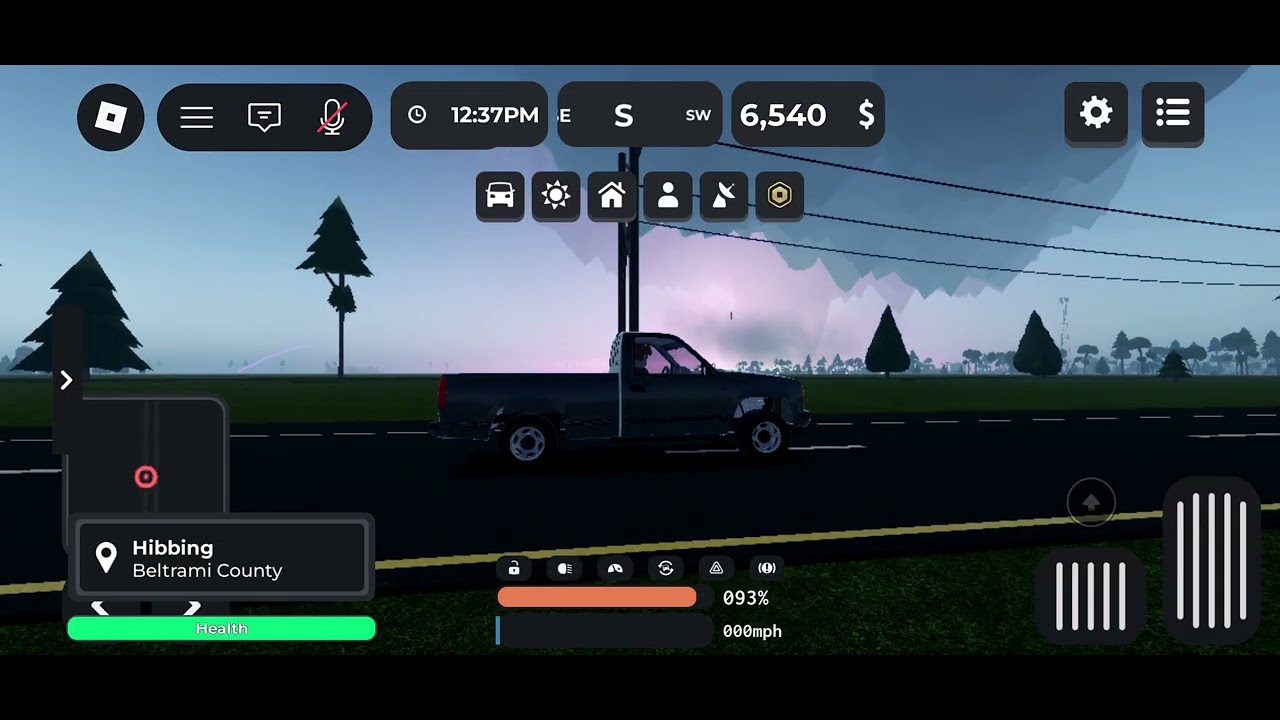 Storm Chasing in Roblox! #roblox 