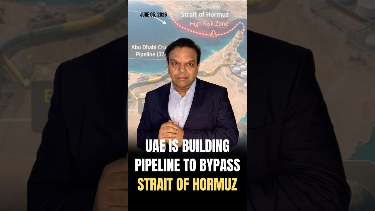 UAE Is Racing to Bypass the Strait of Hormuz #iran #iranisraelwar #iranwar #trump #uae #fujairah