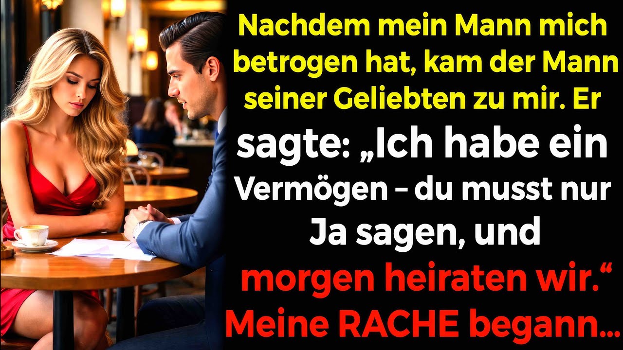 Nach dem Fremdgehen💔 sagte der Mann seiner Geliebten😨: „Sag nur JA – wir HEIRATEN!“🤫