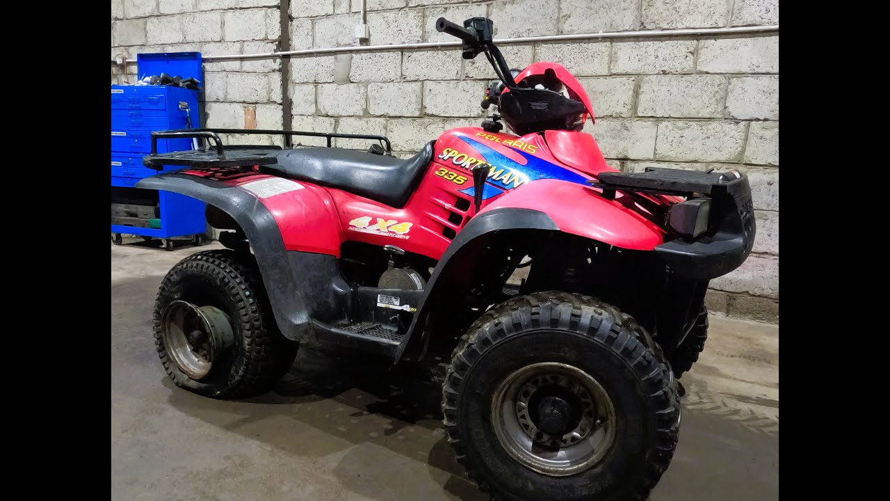 Buying and fixing a Polaris Sportsman 335.