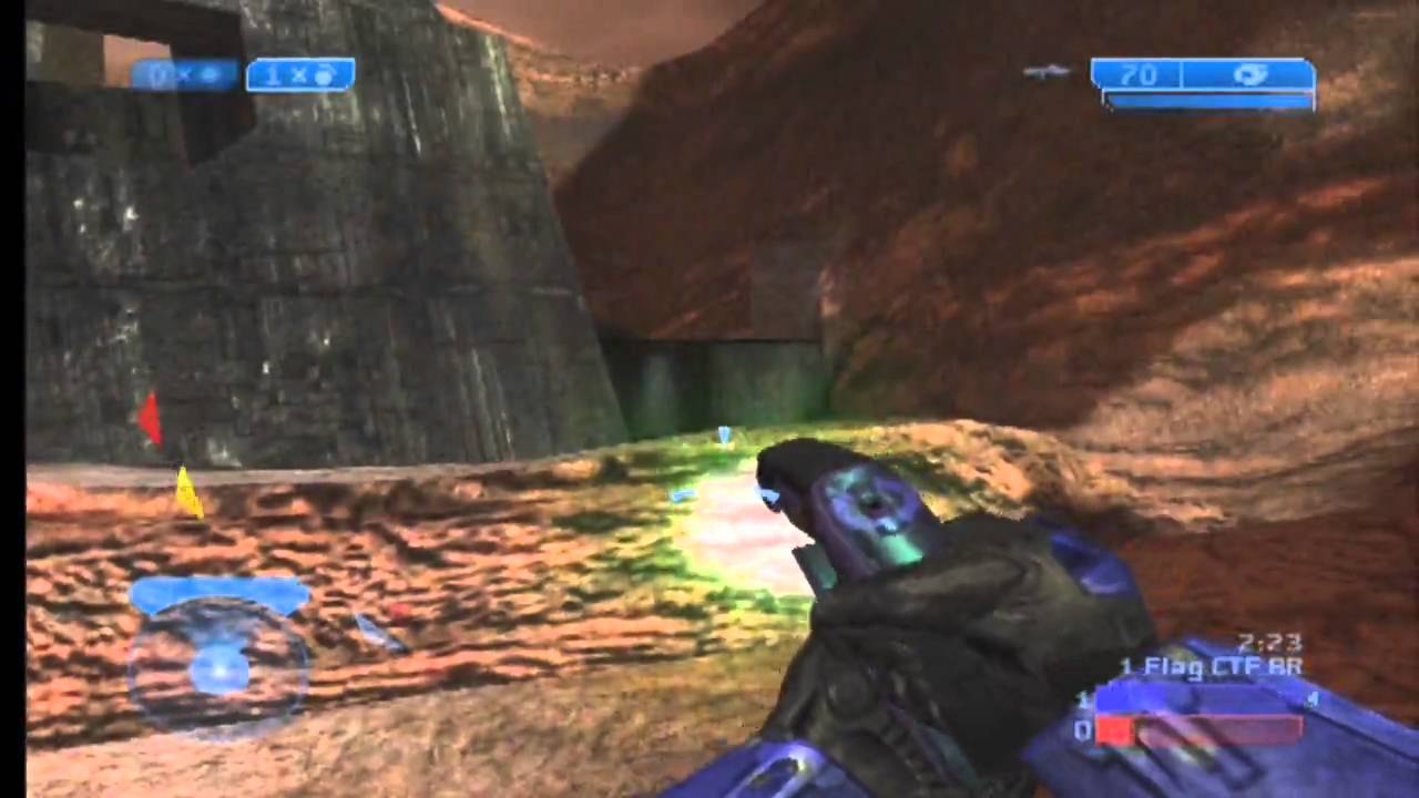 Halo 2 -  Big Team Battle - One Flag Capture The Flag - Burial Mounds - Match Making - Xbox Live
