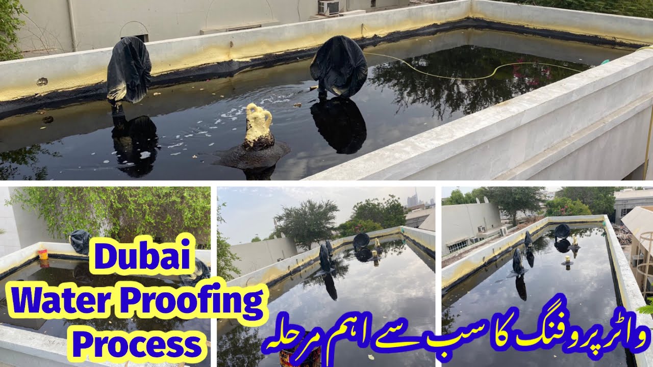 Dubai Water Proofing System Combo/Combo Water proof System Step by Step/Water Proofing Coring Dubai