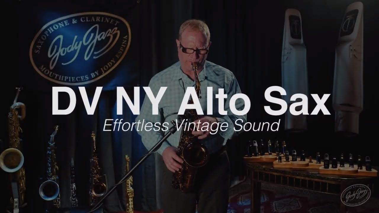 JodyJazz DV NY Alto Saxophone Mouthpiece Demonstration by Jody Espina