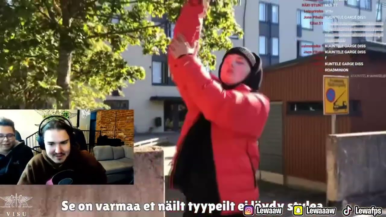 Lewa ja Garge reagoi Visu Disstrackkiin