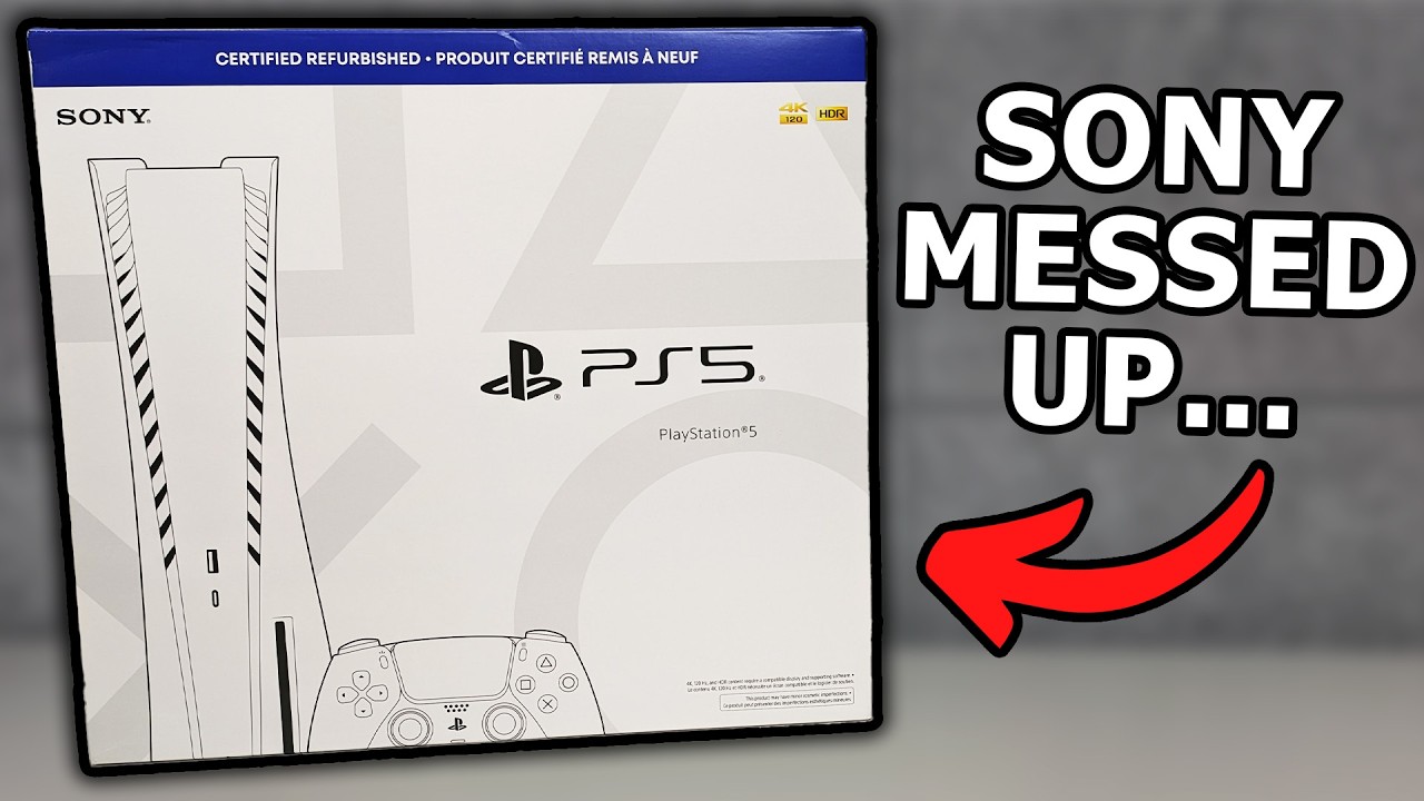 «Восстановленные» PS5 от Sony — это СТРАННО… 😬