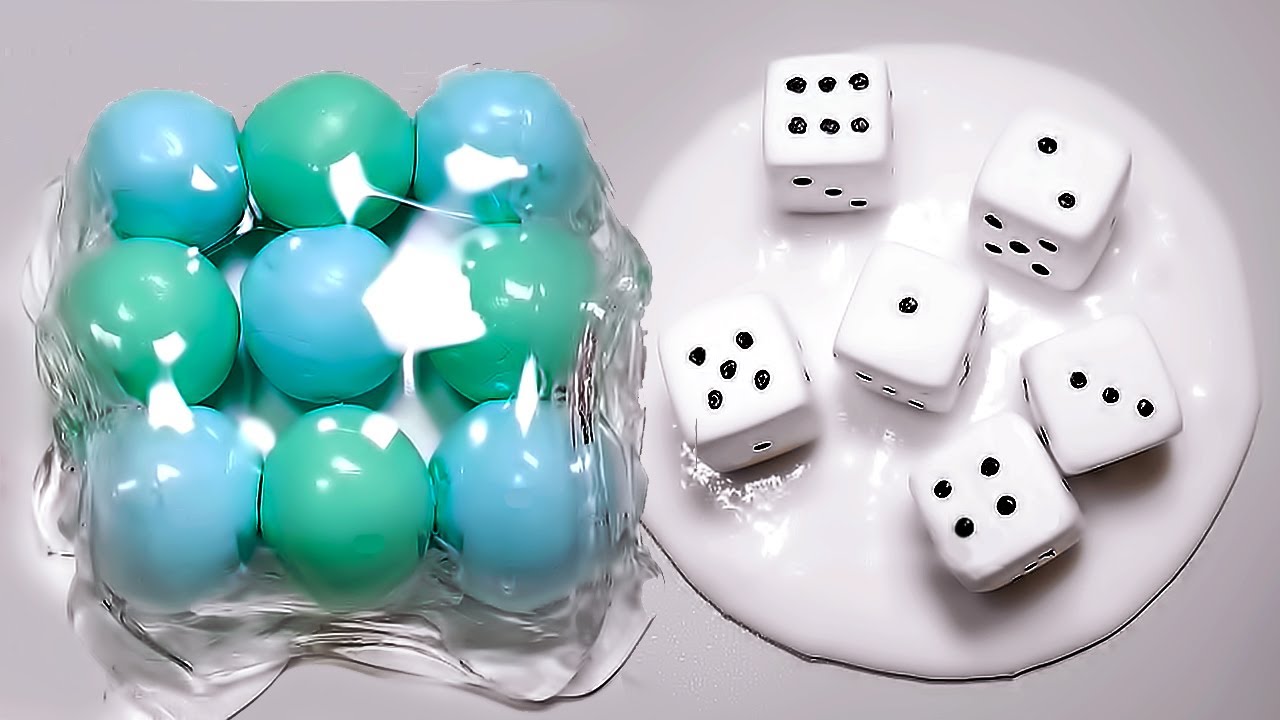 액괴+점토 섞기 ❕  clay Slime mixing Compilation 4