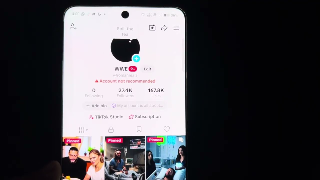 Account Not Recommeded 😡| TikTok Problem Restore | How To Fix Account Not Recommended