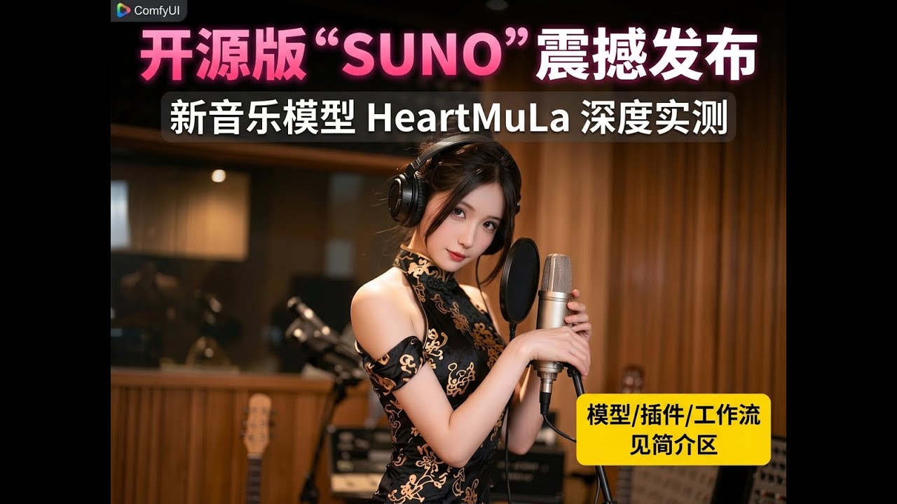 开源版“SUNO”，音乐模型HeartMuLa正式发布