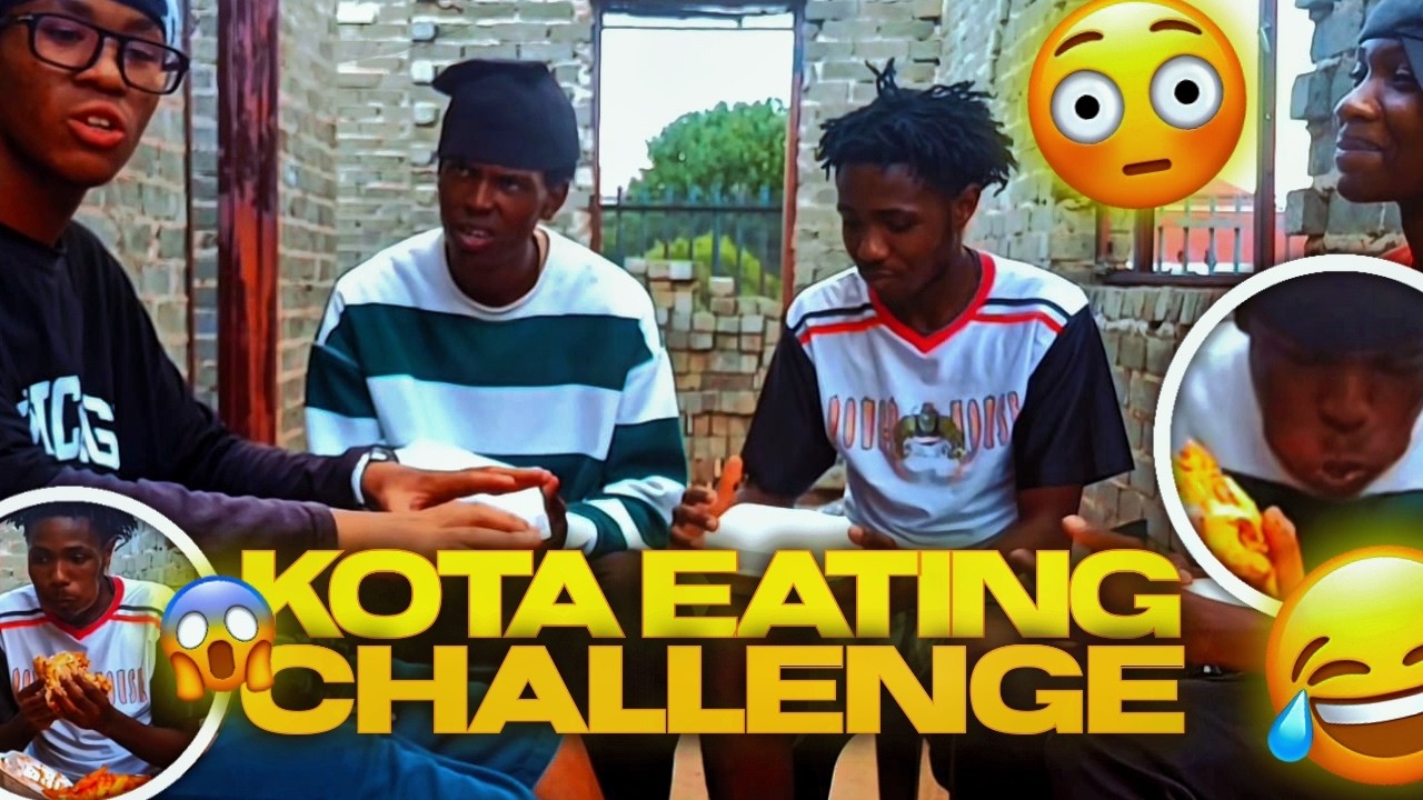 FUNNIEST KOTA EATING CHALLENGE!!! | FIRST TO FINISH A KOTA