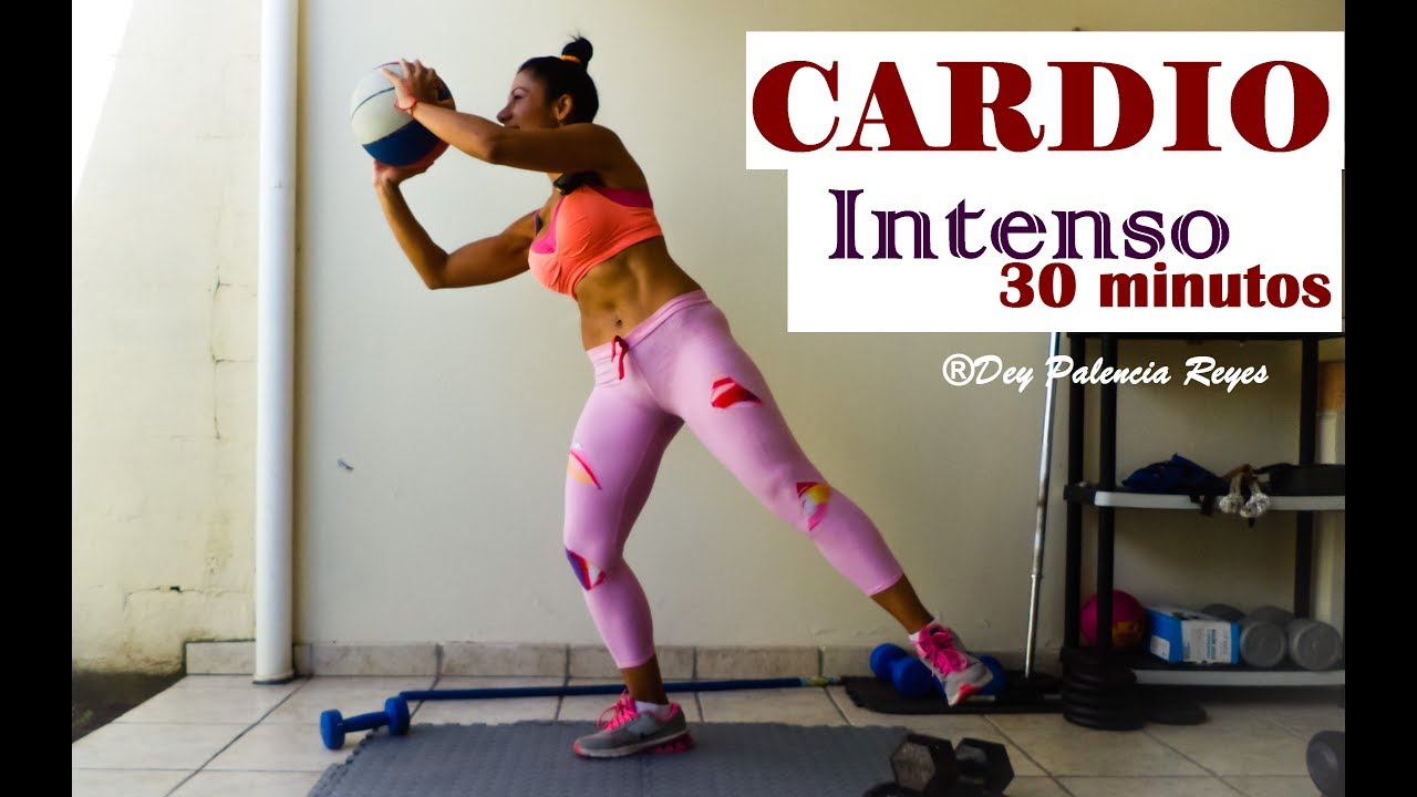 CARDIO INTENSO | 30 MINUTOS  - Rutina 496 - CARDIO HIIT - Dey Palencia