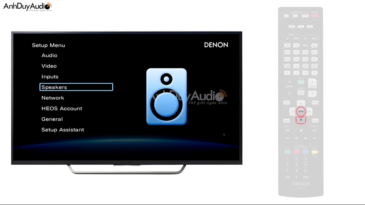 AnhDuyAudio | Hướng dẫn nghe nhạc hay trên Ampli Denon AVR