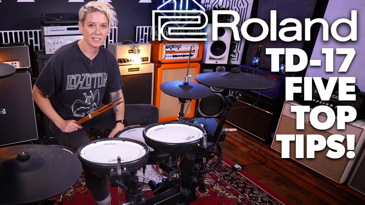 Roland TD-17 | Пять главных особенностей, о которых вы могли не знать!