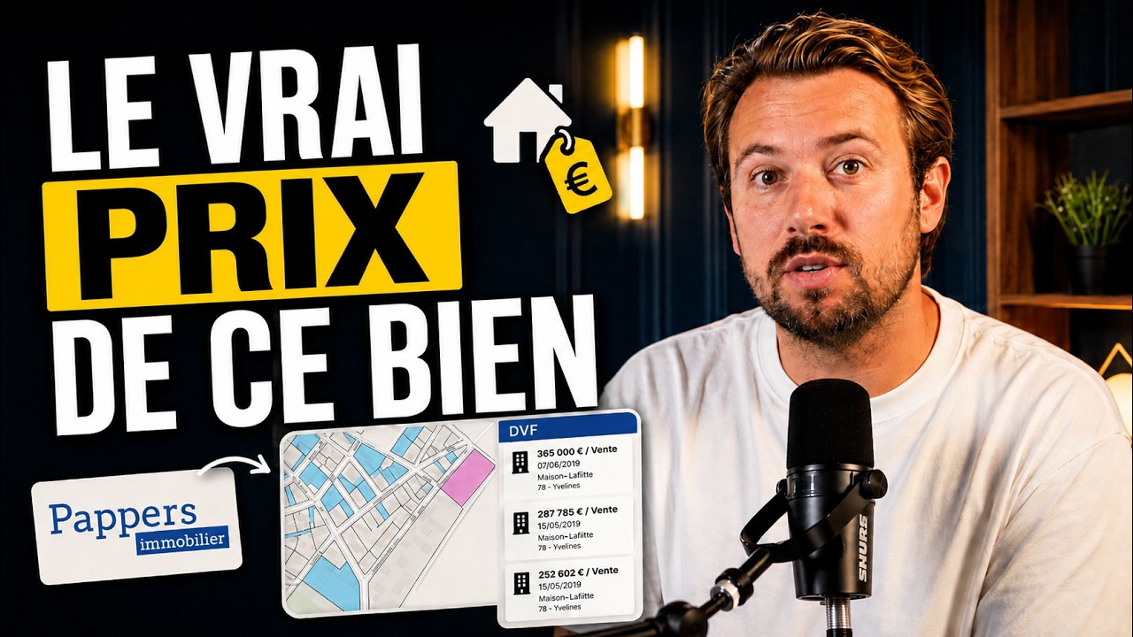Comment conna&icirc;tre le prix d&rsquo;achat d&rsquo;un bien immobilier en 2 minutes (DVF + Pappers)