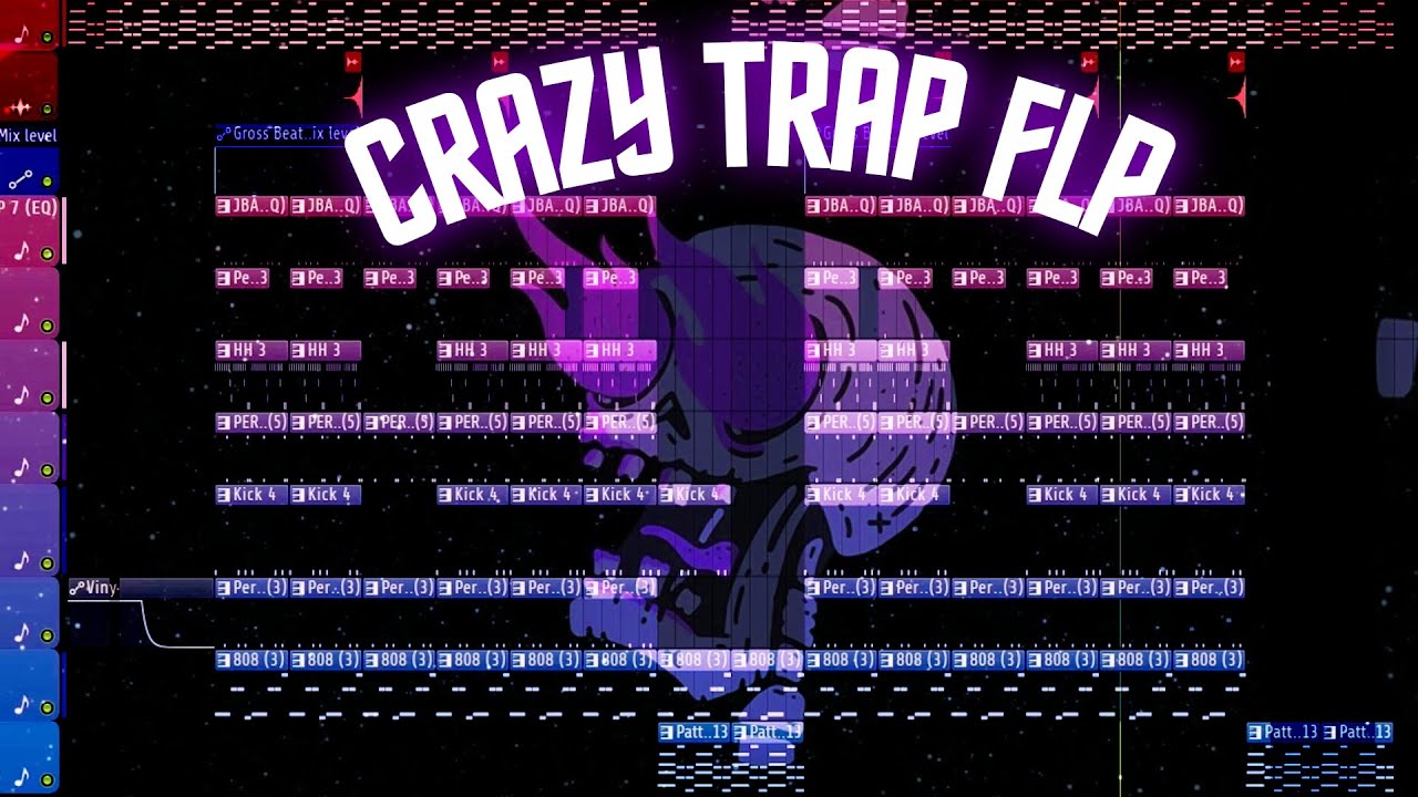 Crazy Trap Type Beat [FREE FLP] Tutorial In Fl Studio | Project File