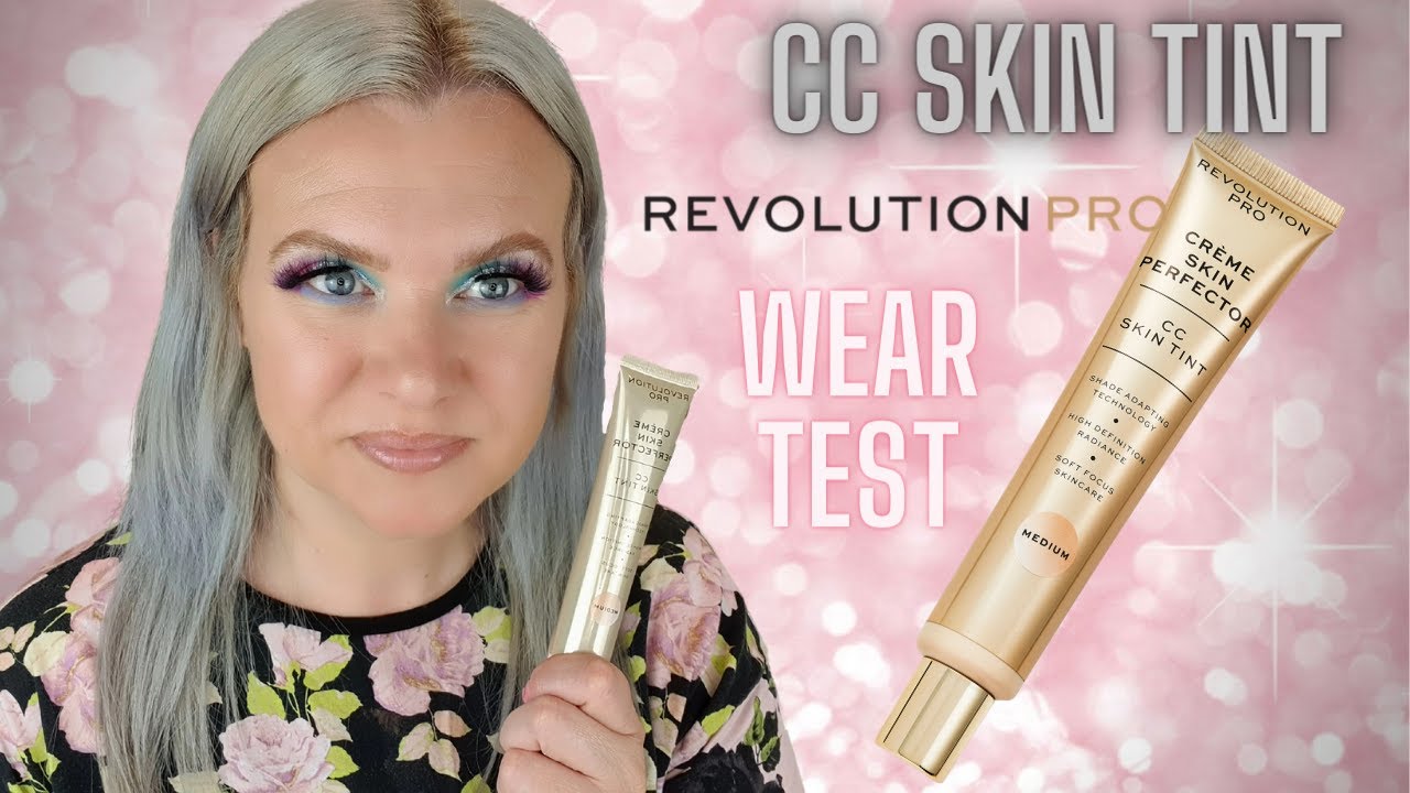 New REVOLUTION PRO CC Perfecting Skin Tint Cream Medium Review & Wear Test | Clare Walch