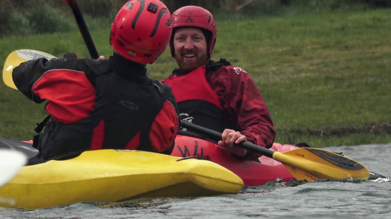 Canterbury kayaking  grade two white water kayaking course