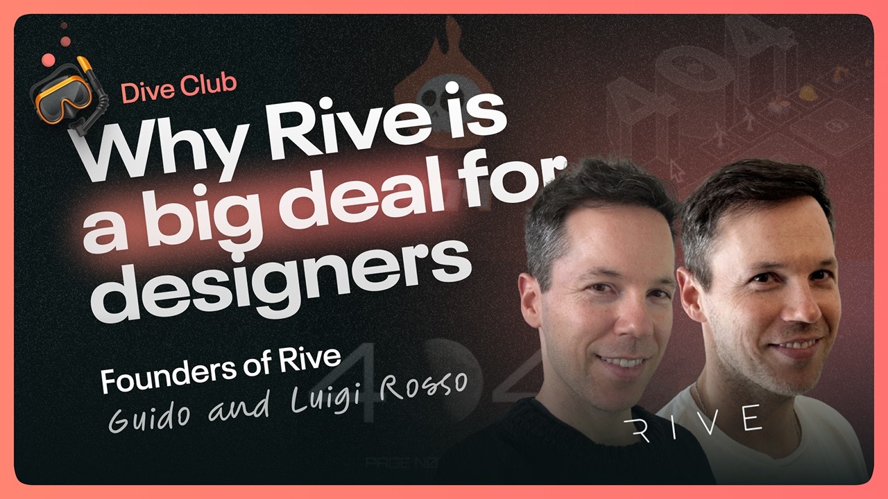 Why Rive is a big deal for the future of design