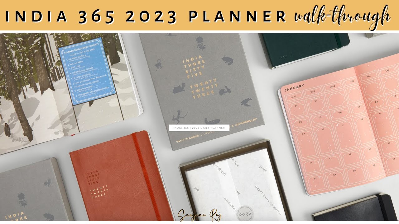 India 365 2023 Planner | Indus People Planner| myPAPERCLIP Planner | Walk-through | Sanjana Raj