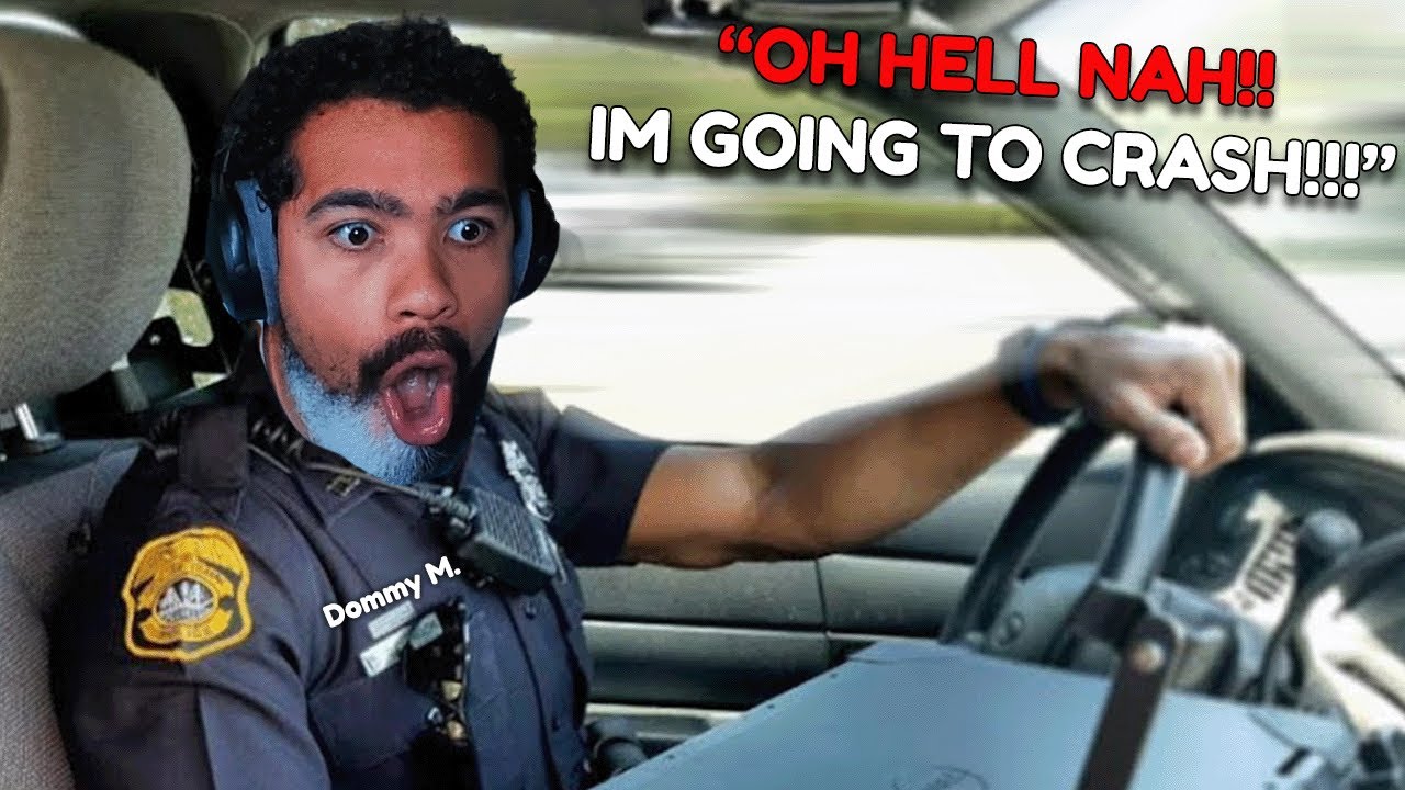 Dom's First Day as a Police Officer Ends in a HIGH SPEED CHASE (dom's an idiot behind the wheel 😂)