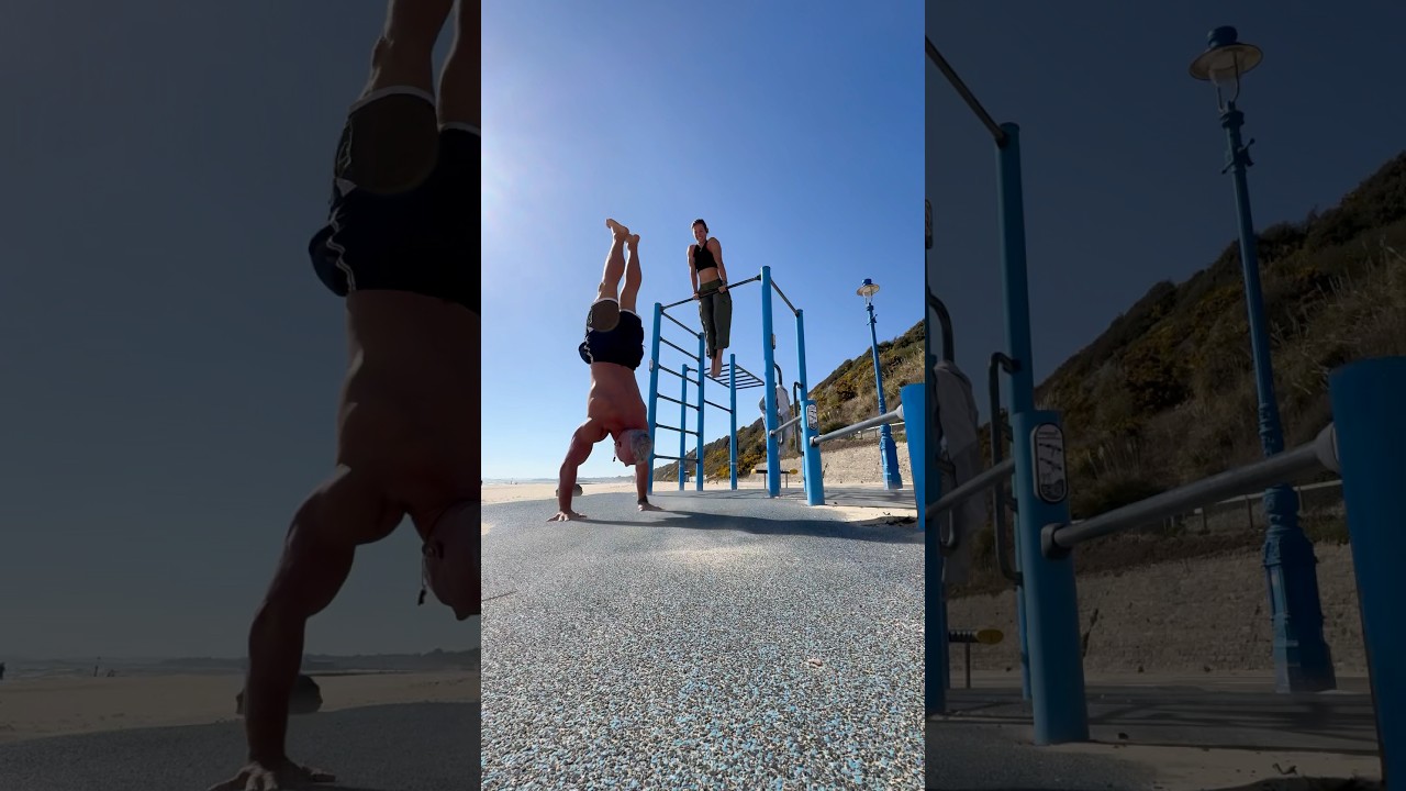 What has happened today 🤭 a bit windy 💨 but we survived 😂 #calisthenics #gymmotivation #shorts