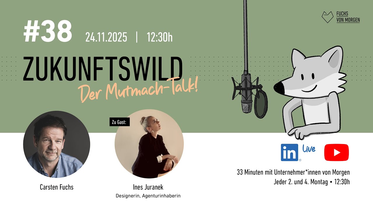 #38 ZUKUNFTSWILD mit Ines Juranek