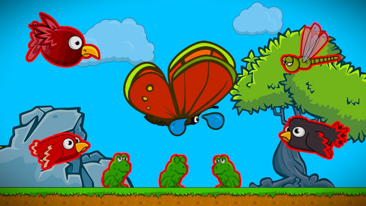 ЖИЗНЬ УРОВНЯ 1 🔰 ЭВОЛЮЦИЯ ВСЕХ ЖИВОТНЫХ | EvoWorld.io