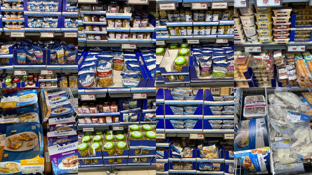 LIDL FLAVOUR OF THE WEEK: GREECE FROM THURSDAY 11 JULY 2024 | LIDL HAUL | TRAVELANDSHOP WITH ME