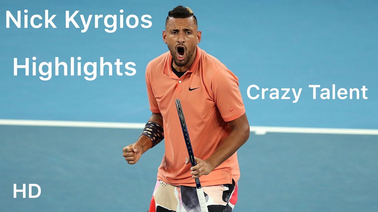 Nick Kyrgios ~ Highlights Mix 🔥🔥 ~ Rockstar