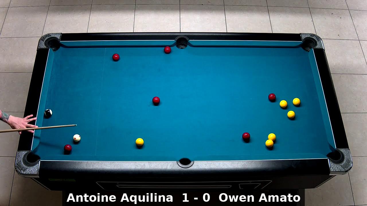 Antoine Aquilina vs Owen Amato | CISK LAGER NATIONAL SINGLES CHAMPIONSHIP 2025/2026 | Round 4