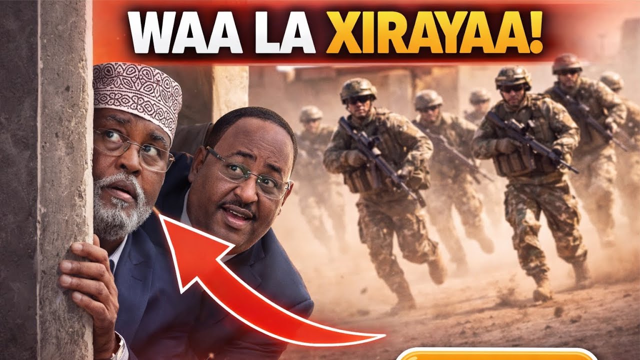 #degdeg: Saciid Dani iyo Axmed Madoobe oo la duldhigay Ciidamo, Ma La xirayaa maxaa kaa QARSOON..
