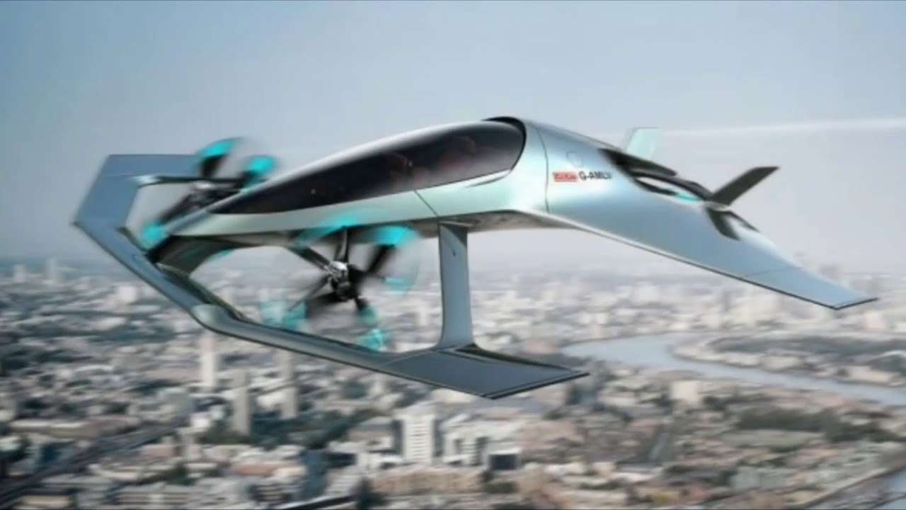 Aston Martin Stunning Future Luxury Flying Car  - A Real James Bond Car