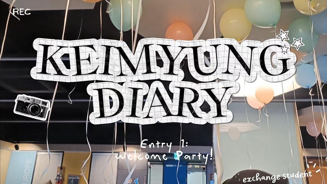 Welcome Party | Keimyung Diaries Entry 1 | 2026 Exchange Student Vlog | South Korea