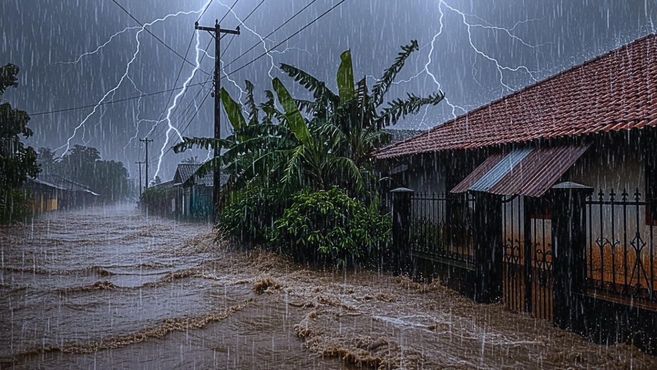 Extreme Rain Sounds 🌧️ | Deep Rest Trigger for Sleepless Nights and Overactive Minds