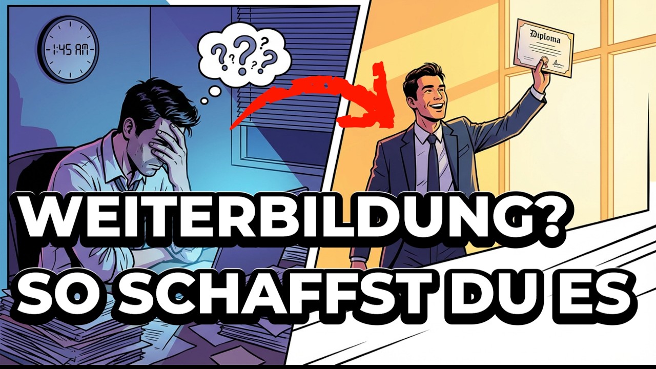 Weiterbildung neben dem Beruf &ndash; so schaffst du es wirklich (3 praktische Tipps)