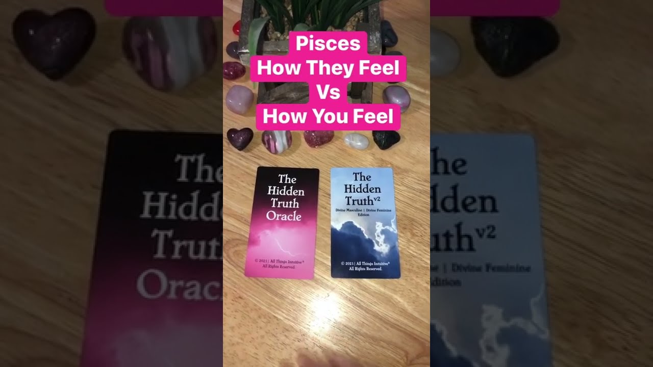 Pisces How They Feel vs How You Feel #pisces #tarot #tarotreading #dailytarot #pickacard #zodiac