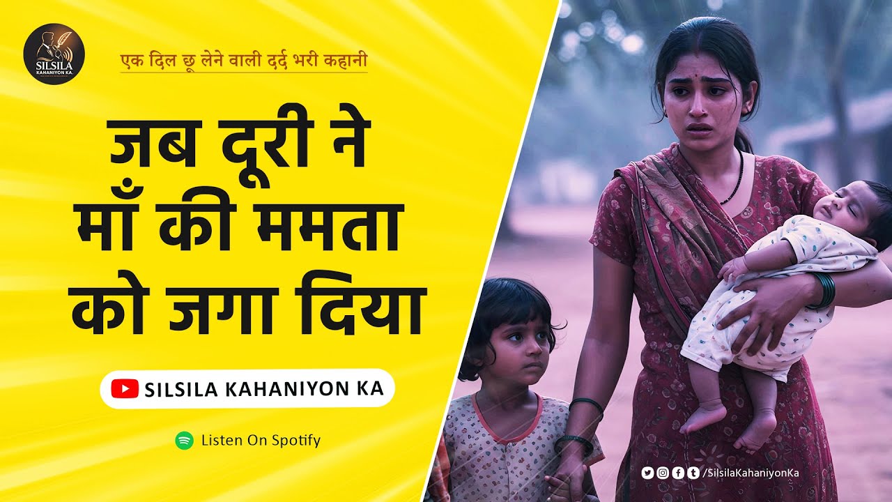 जब दूरी ने माँ की ममता को जगा दिया – एक दिल छू लेने वाली दर्द भरी कहानी | Silsila Kahaniyon Ka