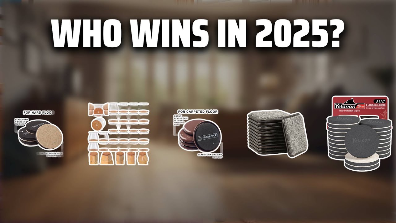 The Top 5 Best Furniture Pads in 2025 - Must Watch Before Buying!