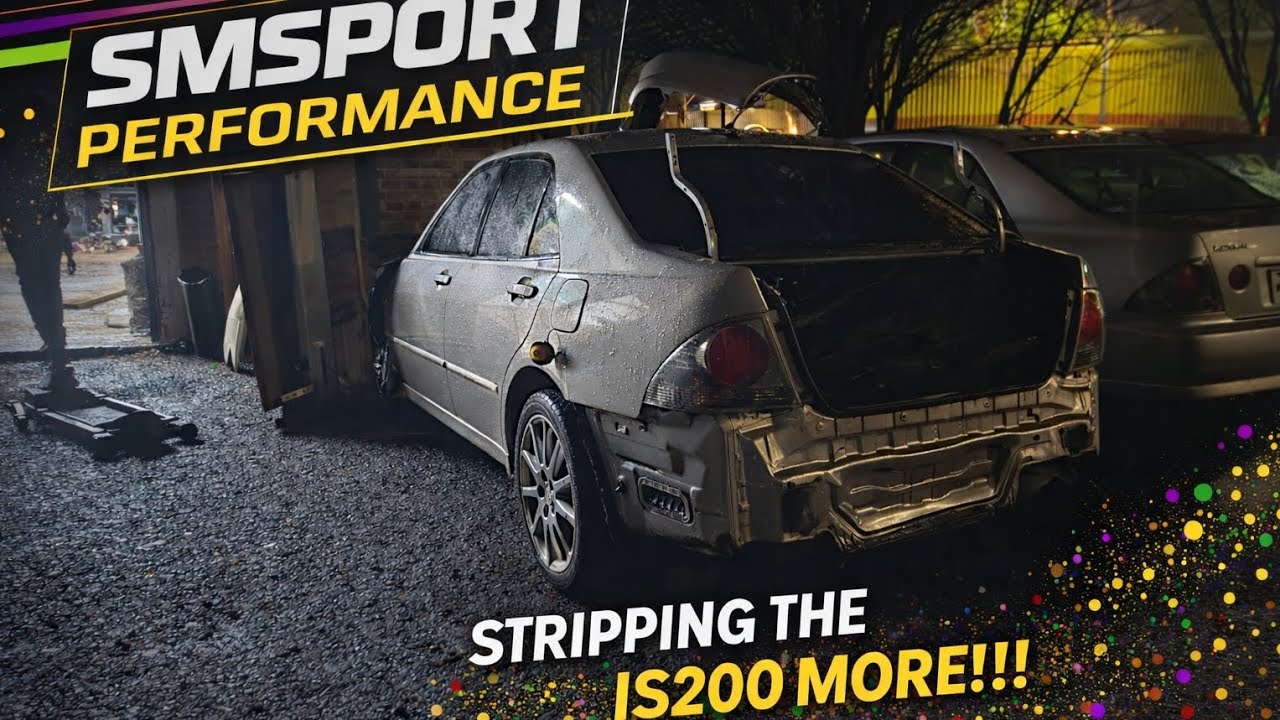 We’re Taking the IS200 Apart Again… The IS200 Is Getting Stripped Down Even More!