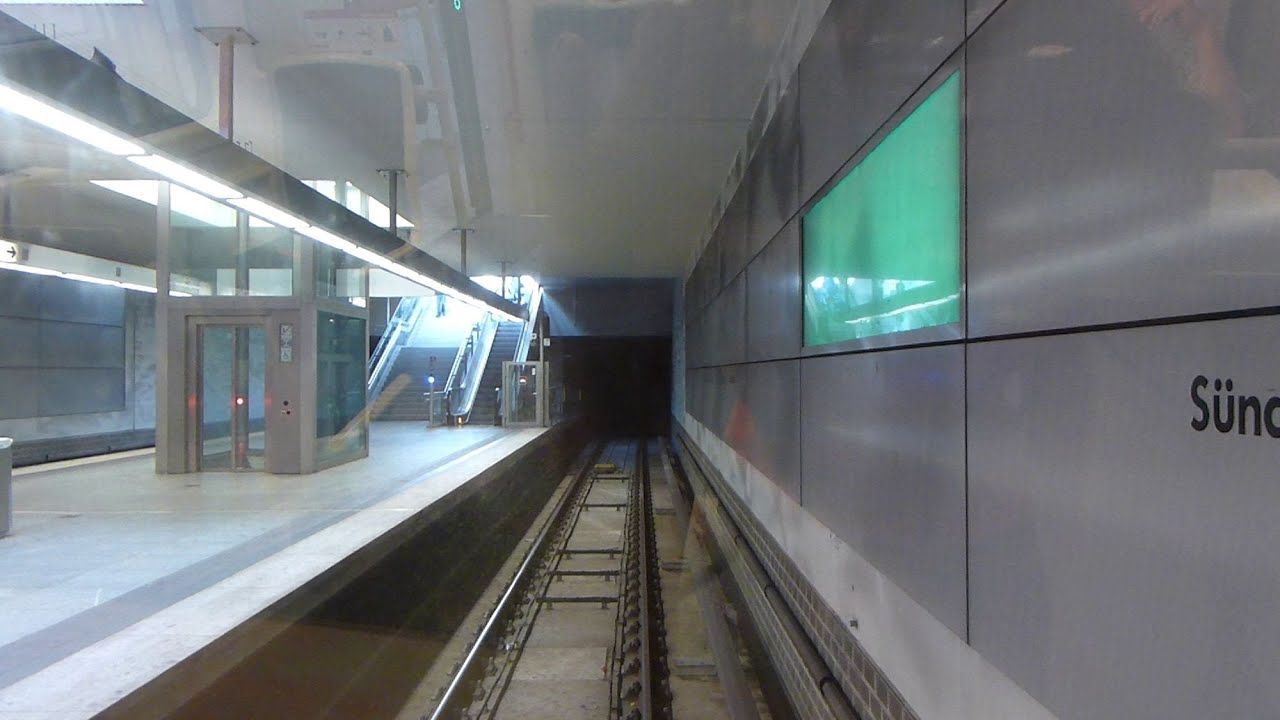 U3 Gustav-Adolf-Straße-Hauptbahnhof Mitfahrt DT3 (U-Bahn Nürnberg)